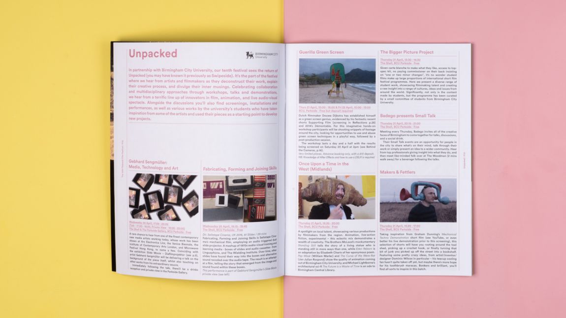 Flatpack電影節品牌形象設計案例