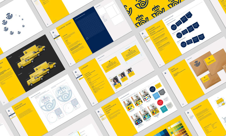 郵政服務公司vi設計，品牌形象塑造