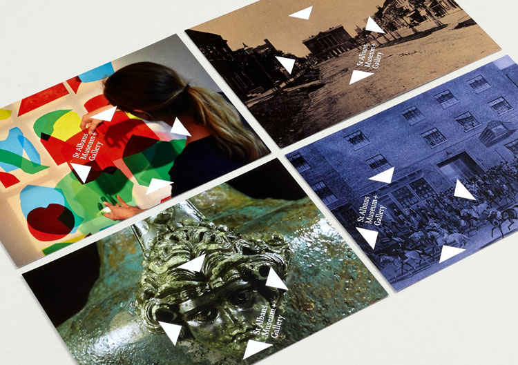 圣奧爾本斯博物館和畫廊設(shè)計了品牌形象設(shè)計和標(biāo)識系統(tǒng)設(shè)計