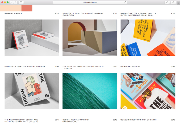 FranklinTill用顏色條塑造全新品牌形象設(shè)計(jì),簡(jiǎn)約大氣