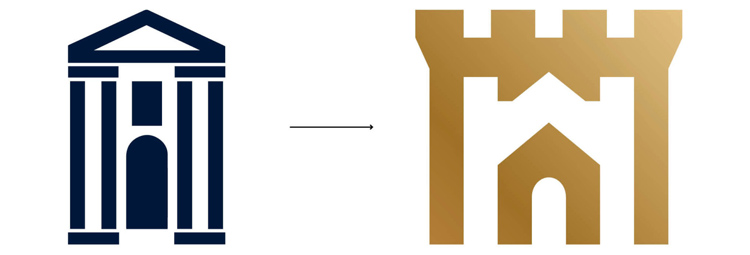 歷史建筑協會品牌形象設計，獨特建筑靈感