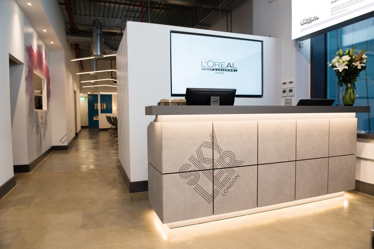 倫敦斯凱勒美發沙龍品牌設計和室內空間設計