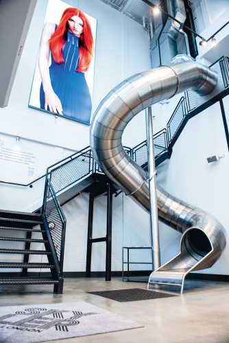 倫敦斯凱勒美發沙龍品牌設計和室內空間設計