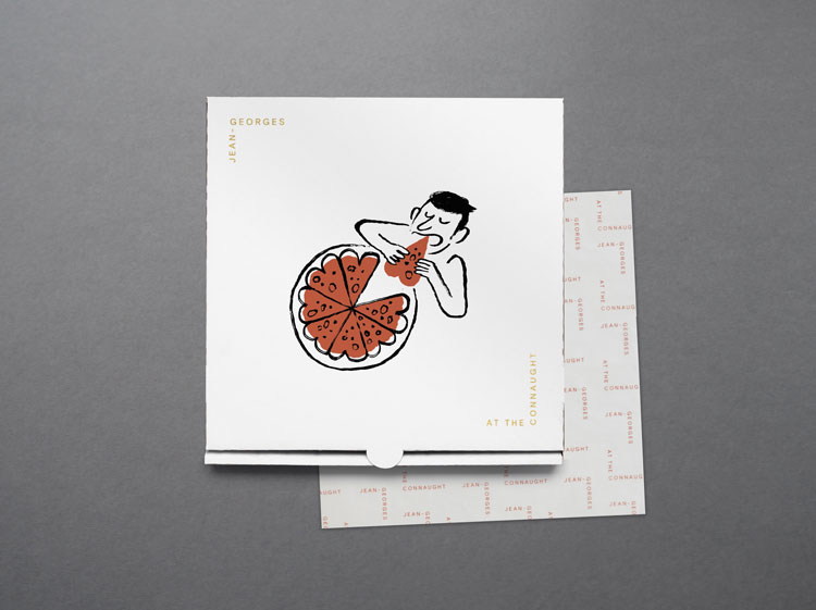 諾特餐廳vi設計，插畫風格品牌形象設計