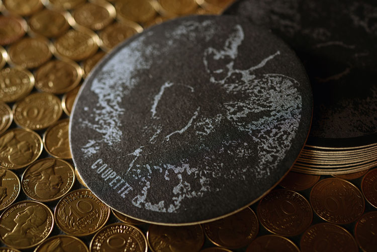 法國酒吧餐廳品牌vi視覺識別設計,充滿古典文化氣息