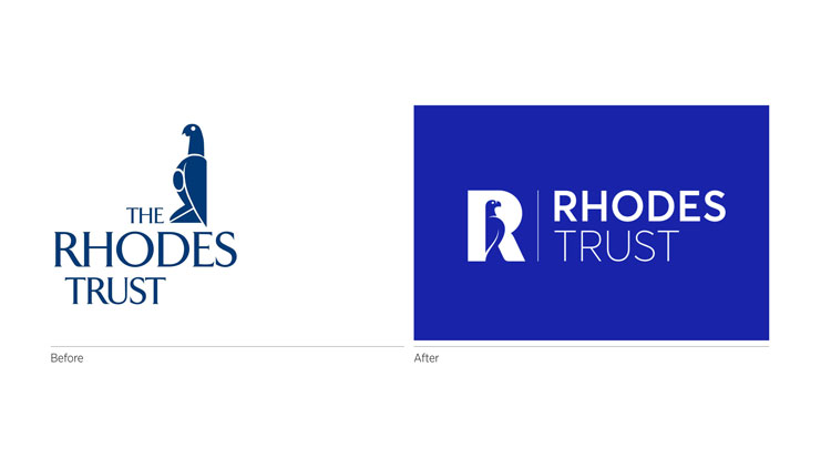 國際獎學金慈善機構Rhodes Trust重塑品牌定位和vi形象設計