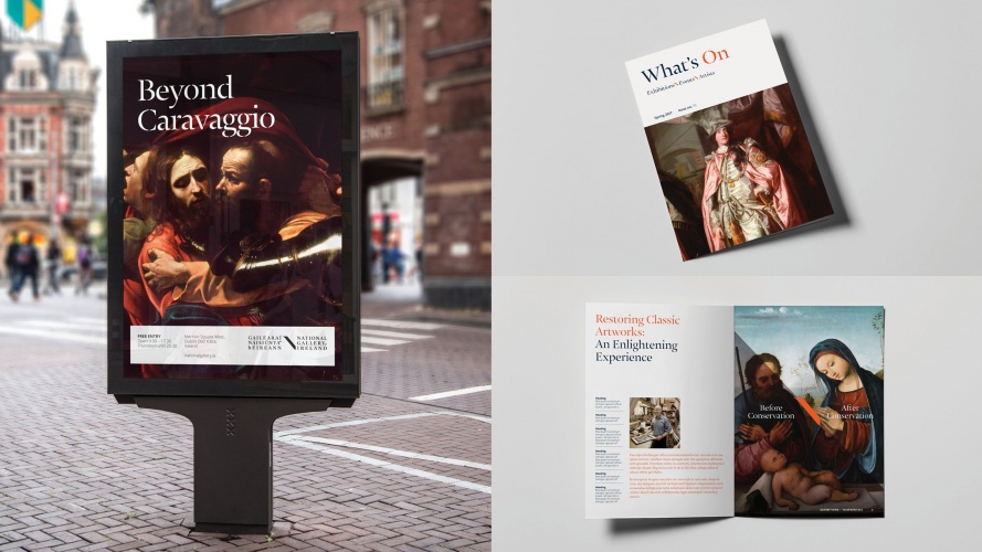 愛爾蘭國家美術館vi設計欣賞