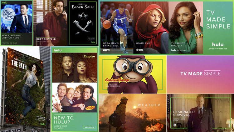美國(guó)流媒體視頻網(wǎng)站Hulu企業(yè)形象設(shè)計(jì)案例/視覺(jué)識(shí)別系統(tǒng)解析