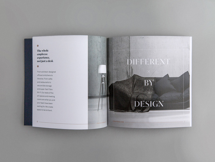 聯合辦公空間Fora的品牌vi設計，一個不喊口號的品牌形象策劃案例