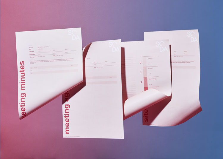 SODA建筑公司品牌vi設計,建筑logo設計