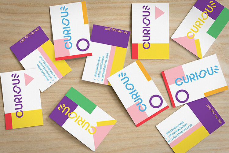 藝術節品牌標識設計,以廣為人知的彩虹旗為基礎