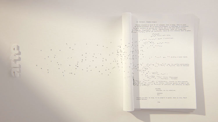 文化電視頻道Arte視覺識別vi設計，logo設計