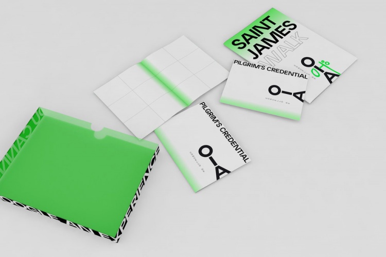 西班牙加利西亞的小鎮旅游景區logo設計， 視覺vi設計