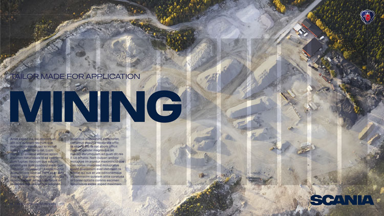  瑞典卡車和巴士制造商Scania企業形象設計,logo設計