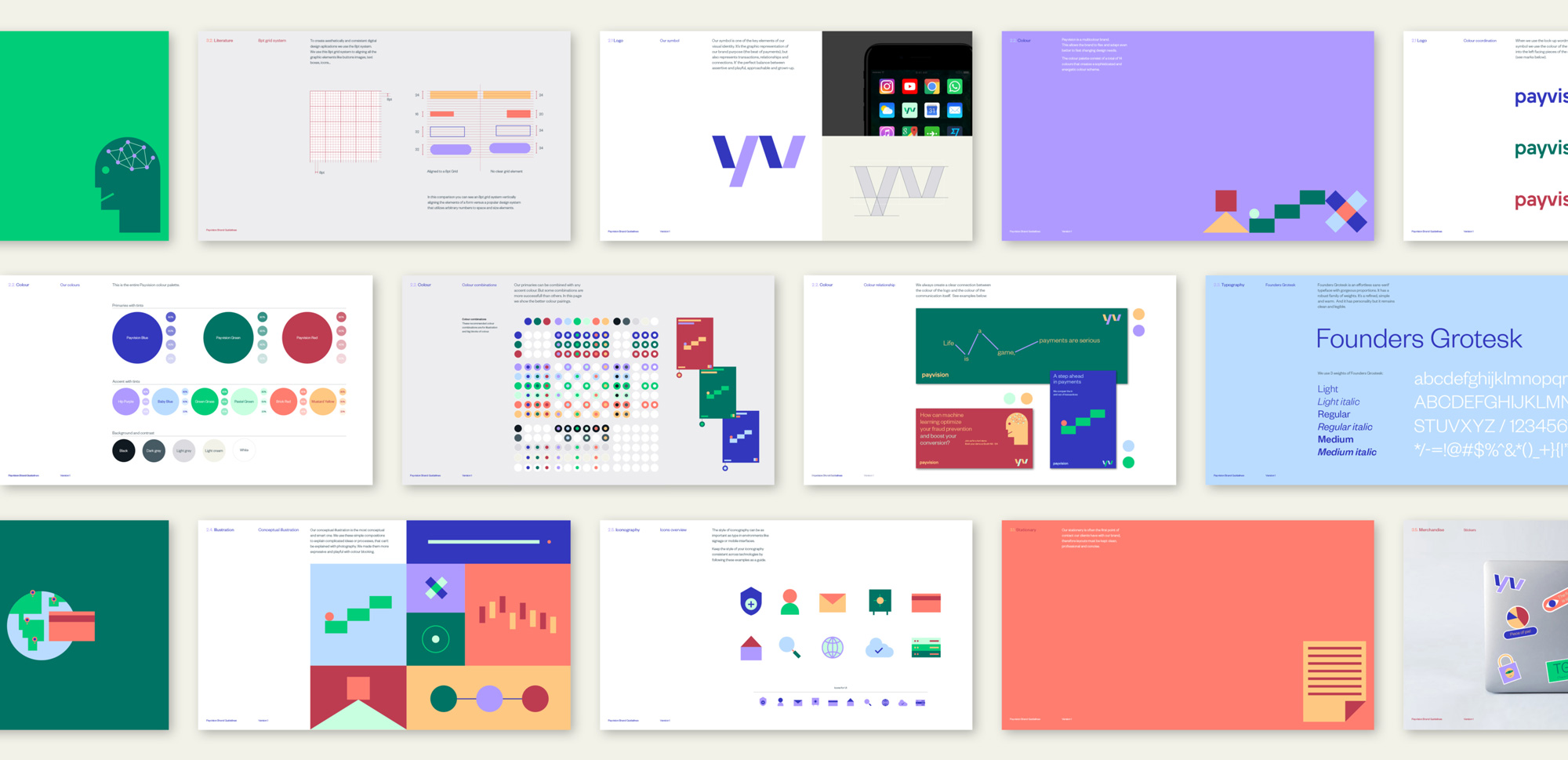 Payvision安全交易支付平臺logo設(shè)計，企業(yè)形象塑造