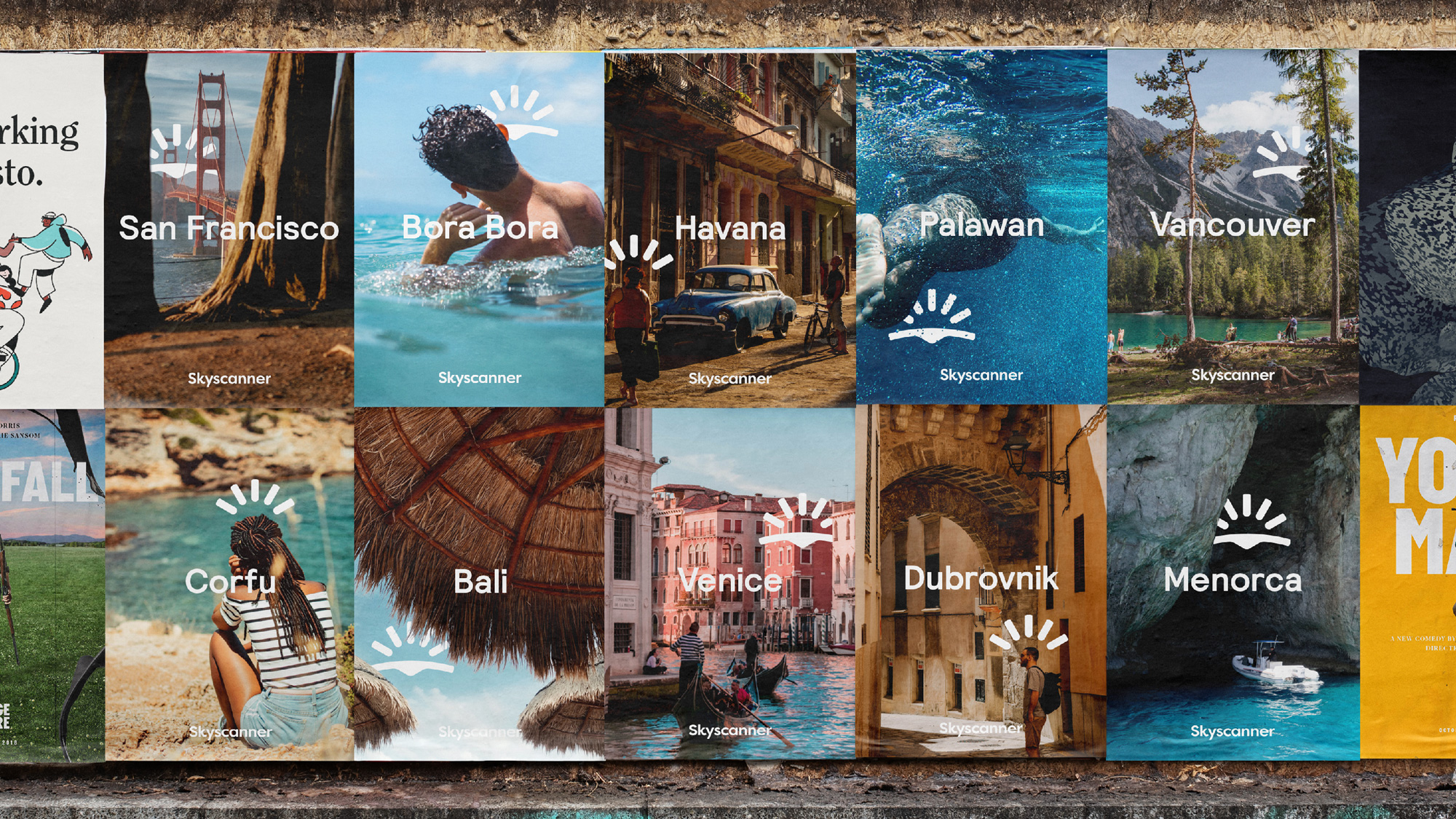 攜程旗下在線旅游預(yù)訂服務(wù)平臺(tái)Skyscanner公司vi設(shè)計(jì)