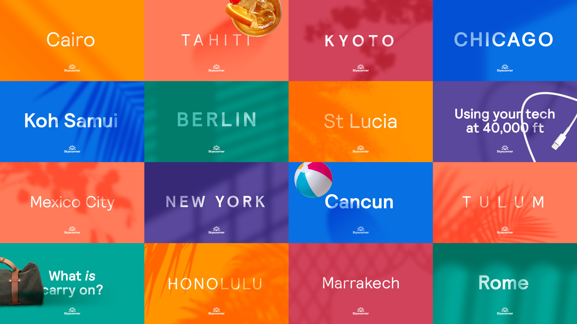 攜程旗下在線旅游預(yù)訂服務(wù)平臺(tái)Skyscanner公司vi設(shè)計(jì)