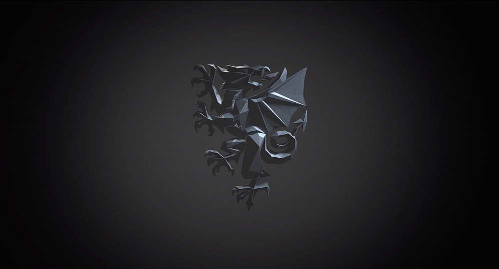 威爾士足球協會龍標志設計